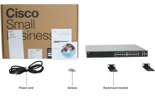 Cisco 24 Port Gigabit Unmanaged Switch SG100D-24